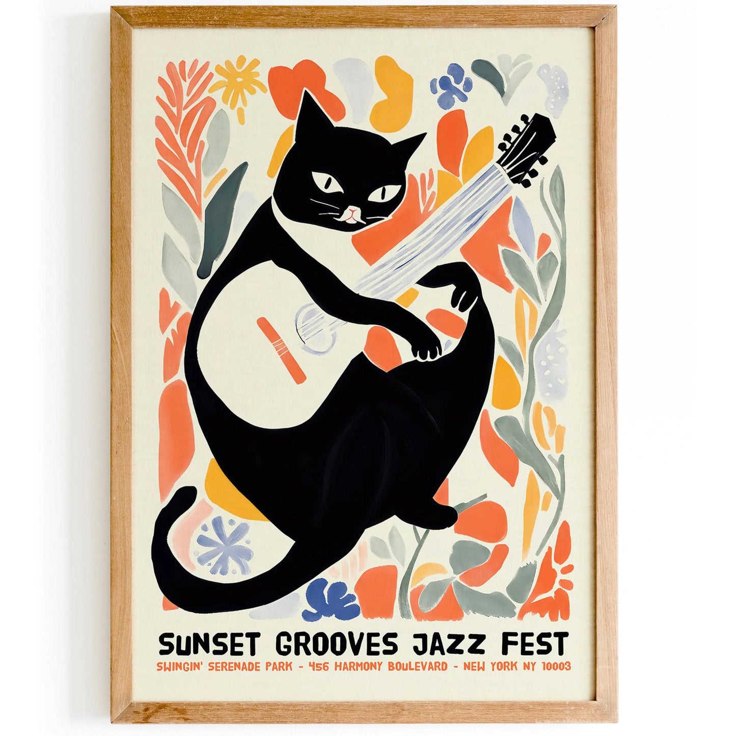 Sunset Grooves Jazz Fest Poster - HypeSheriff