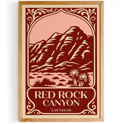 Red Rock Canyon Poster - Las Vegas Nevada Wall Art