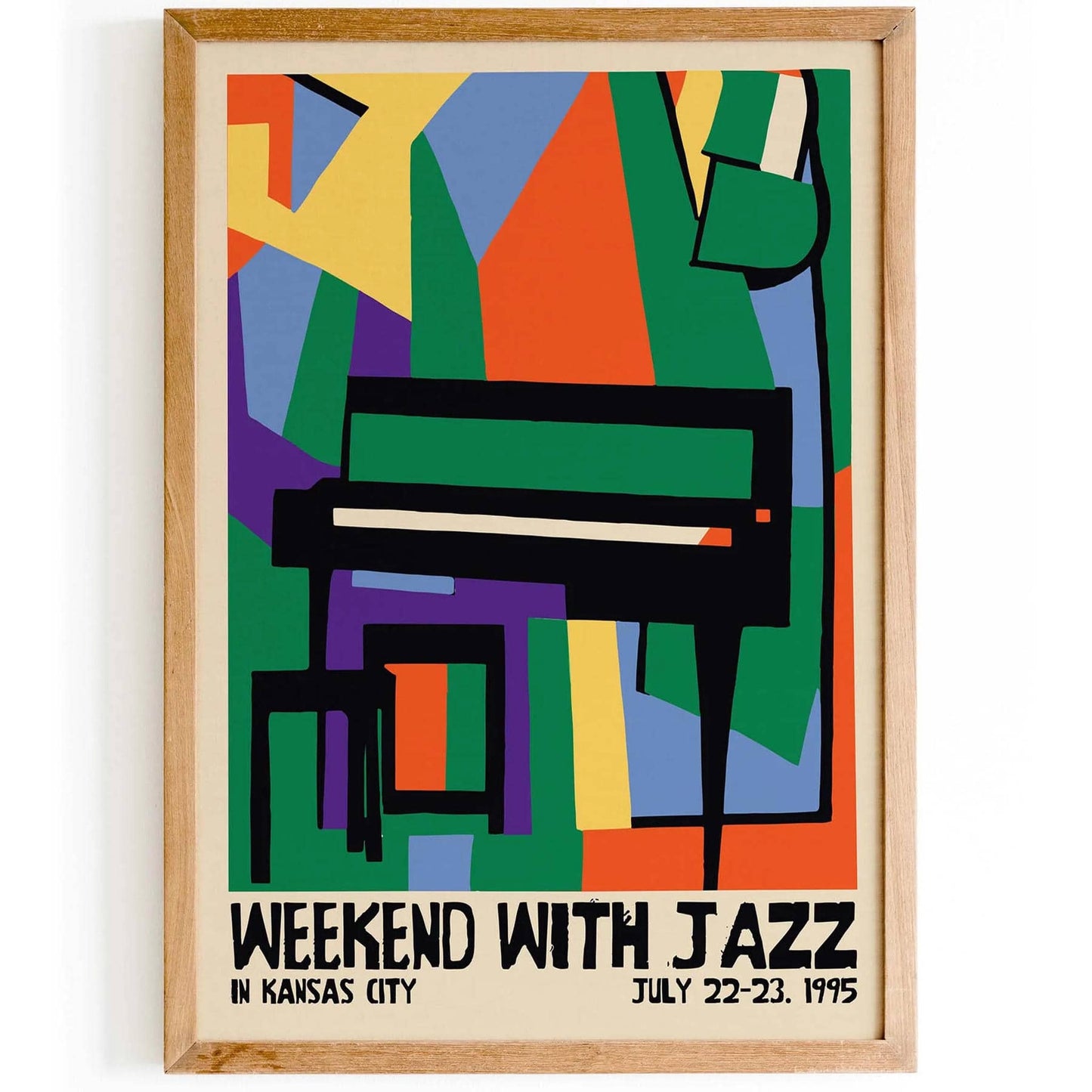1995 Jazz Festival Art Print