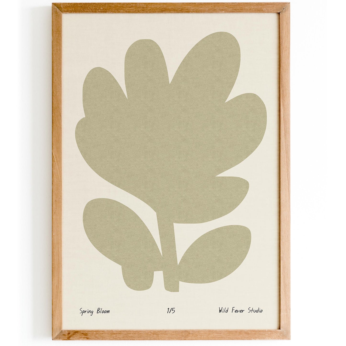 Spring Bloom Minimalist Poster