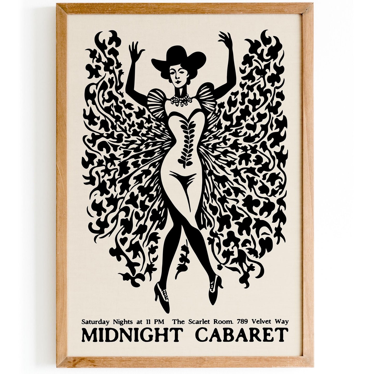 Midnight Cabaret Performance Wall Art