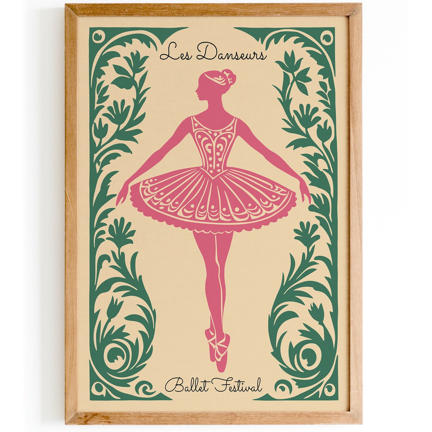 Ballet Festival French Music Poster