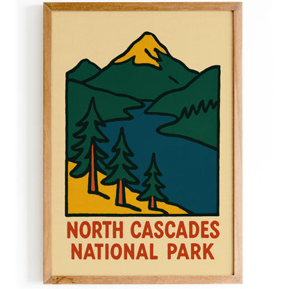 North Cascades Poster Print