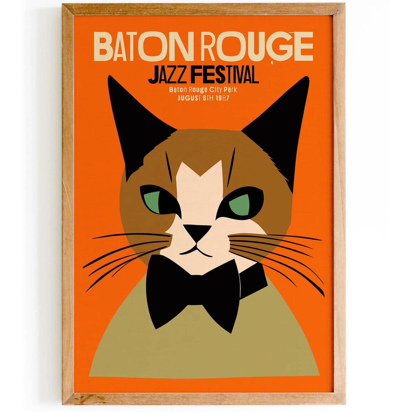 Baton Rouge Jazz Festival Poster - HypeSheriff