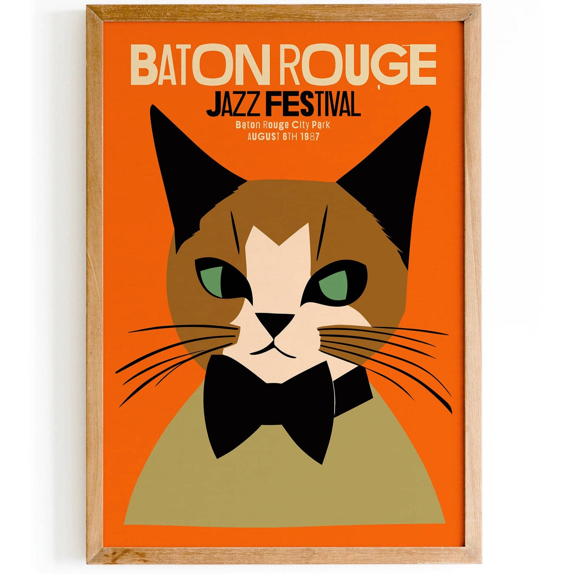 Baton Rouge Jazz Festival Poster - HypeSheriff