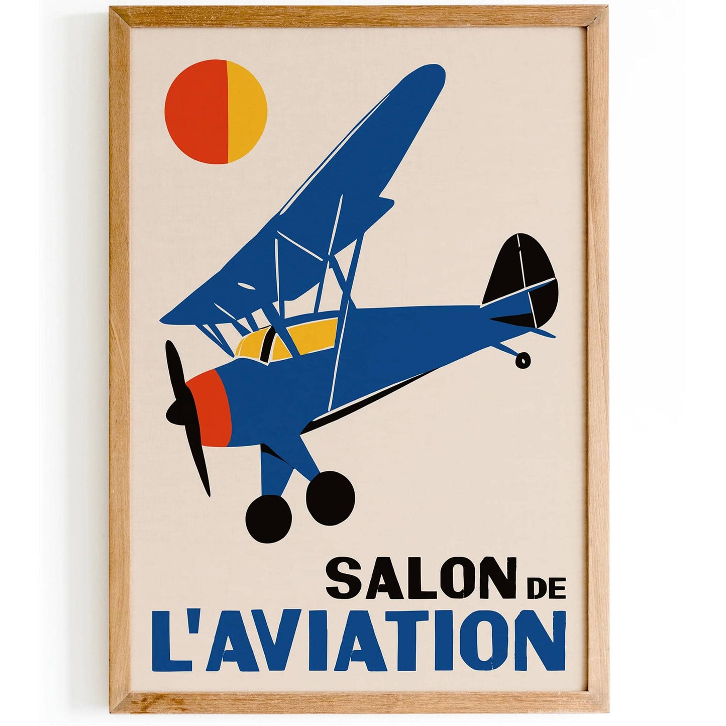 Vintage French Aviation Poster