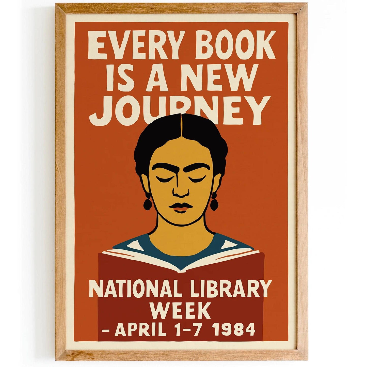 Every Book Is a New Journey Poster