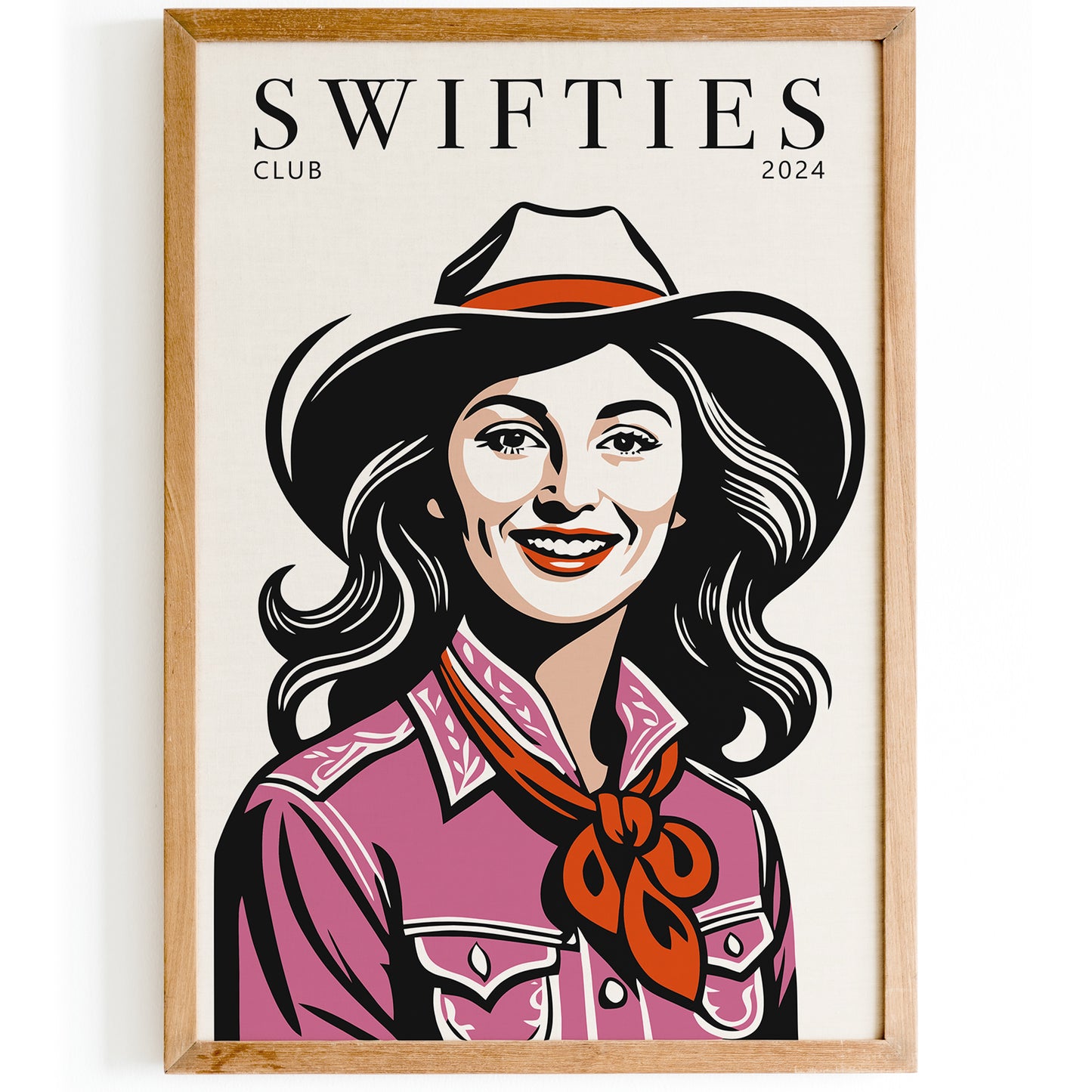 Swifties Club Collectible Art Print 2024