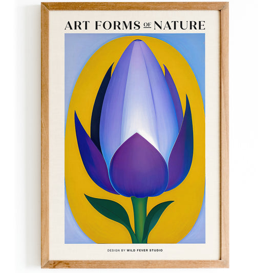 Artistic Artichoke Flower Art Print 2024