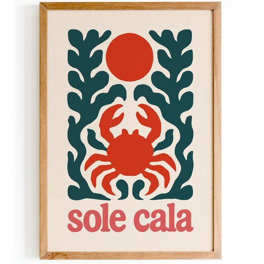 Sole Cala Peace Print