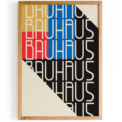 Modern Minimalist Bauhaus Art Print