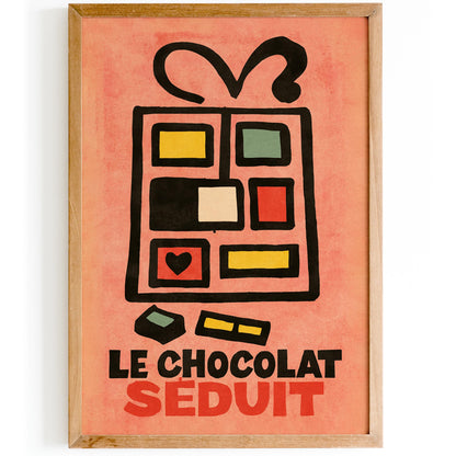French Chocolate Poster Print