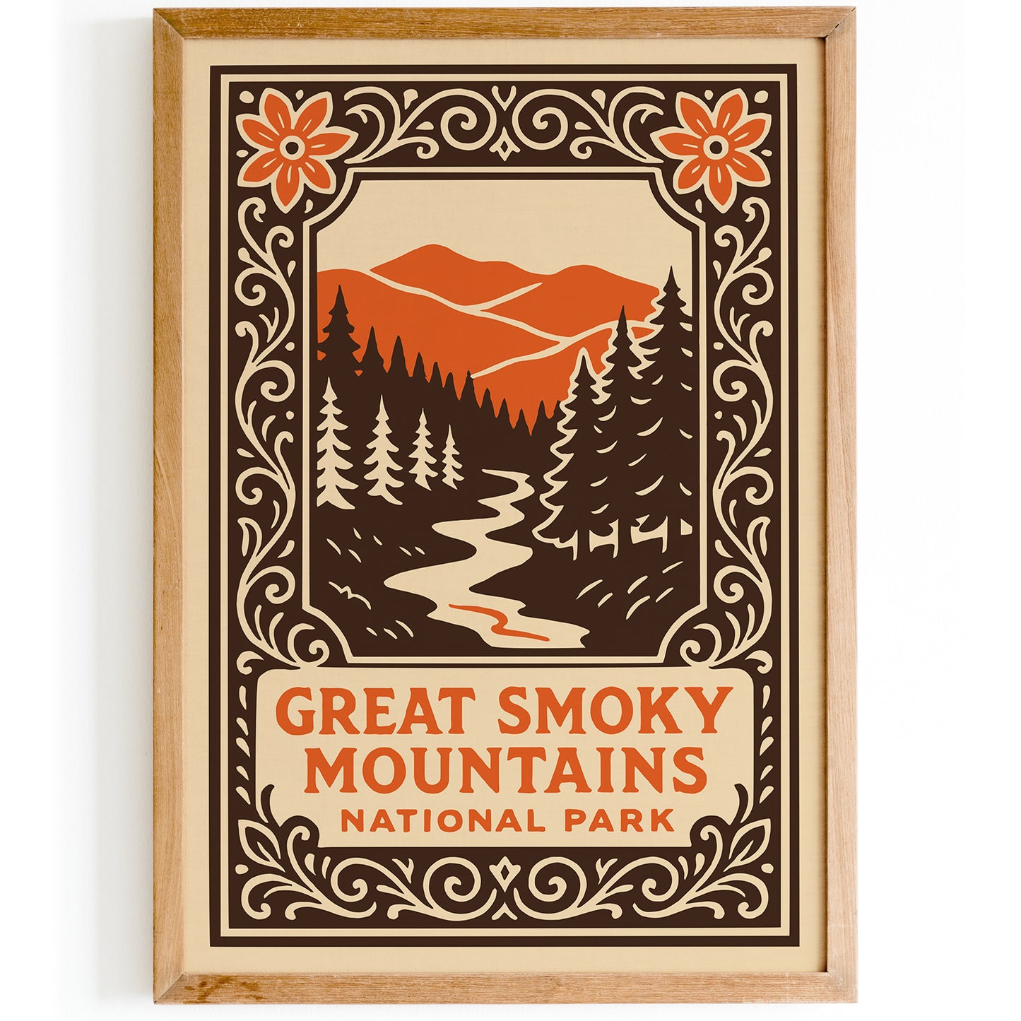 Great Smoky Mountains National Park Poster