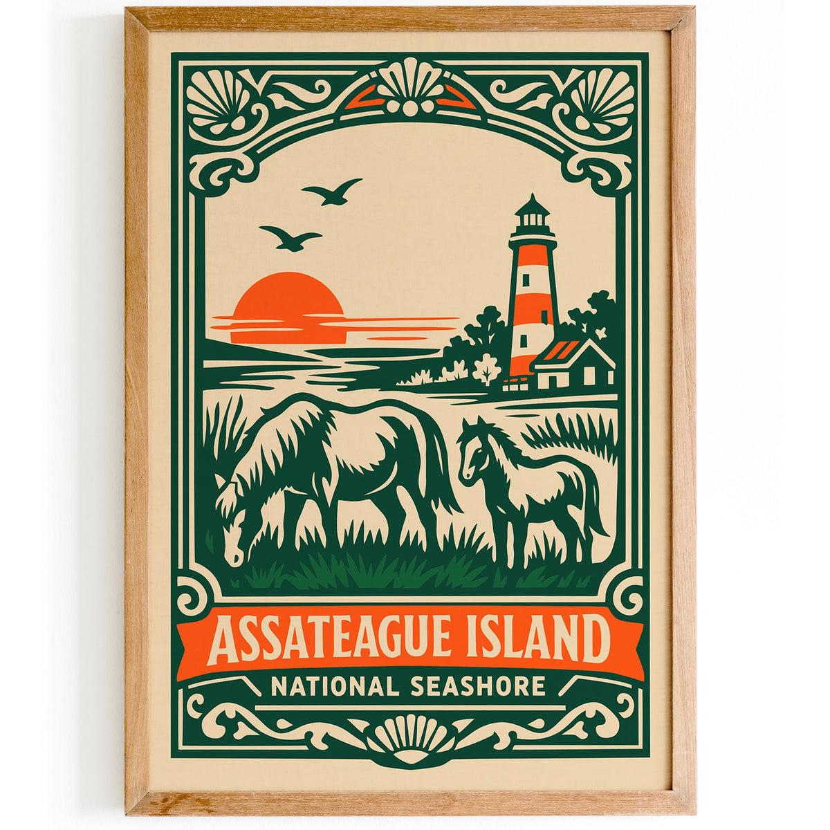 Assateague Island National Seashore Poster