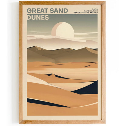 Great Sand Dunes National Park Wall Art