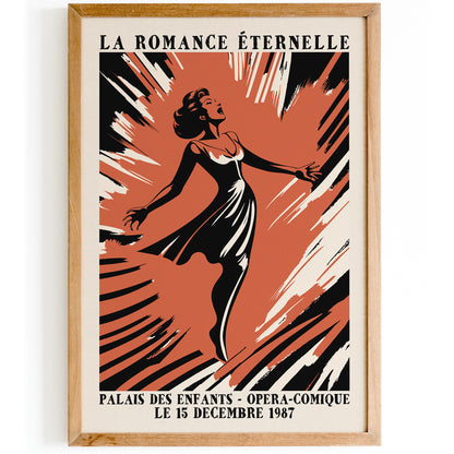 French Opera Vintage Poster Print