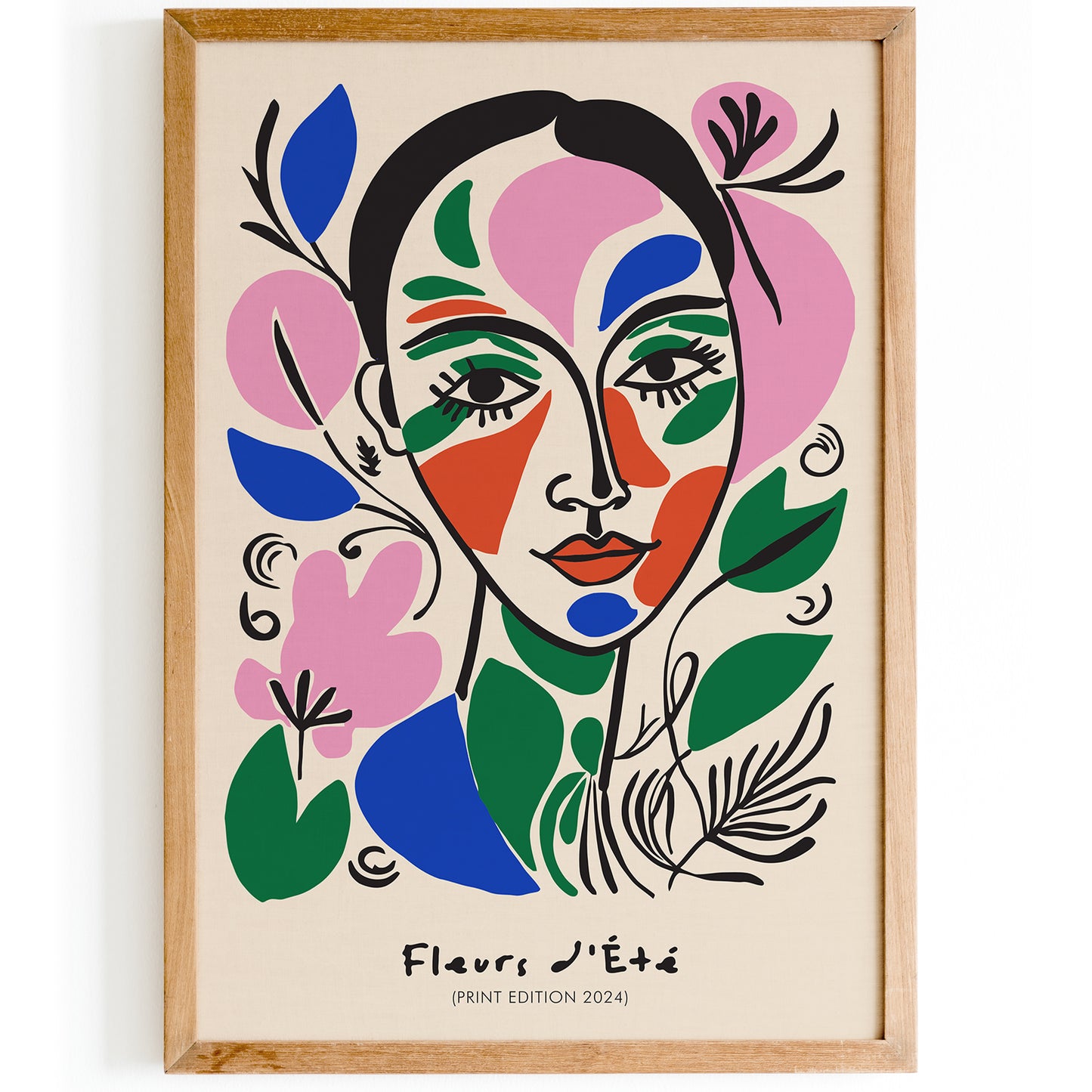 Fleurs d'Été Art Print 2024