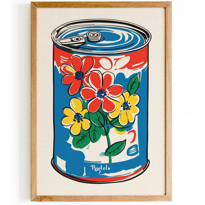 Pop Art Can - Rustelo Poster