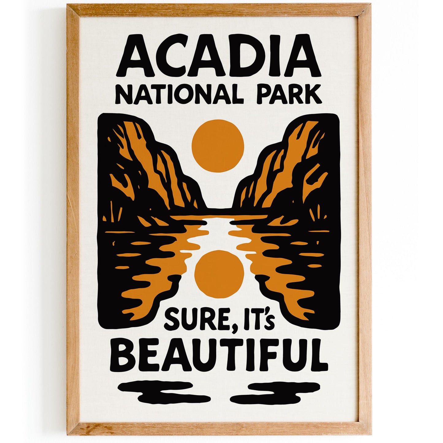 Acadia National Park Poster