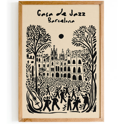 Casa de Jazz Barcelona Music Festival Poster