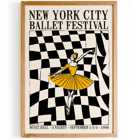 New York City Ballet Festival Art Print