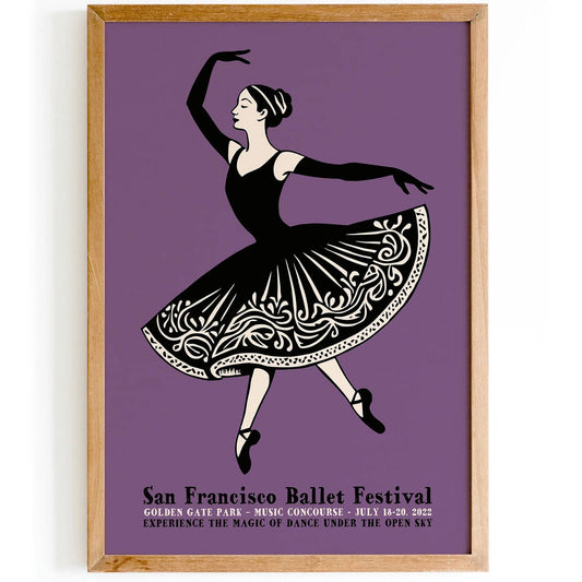 San Francisco Ballet Festival 2022 Poster