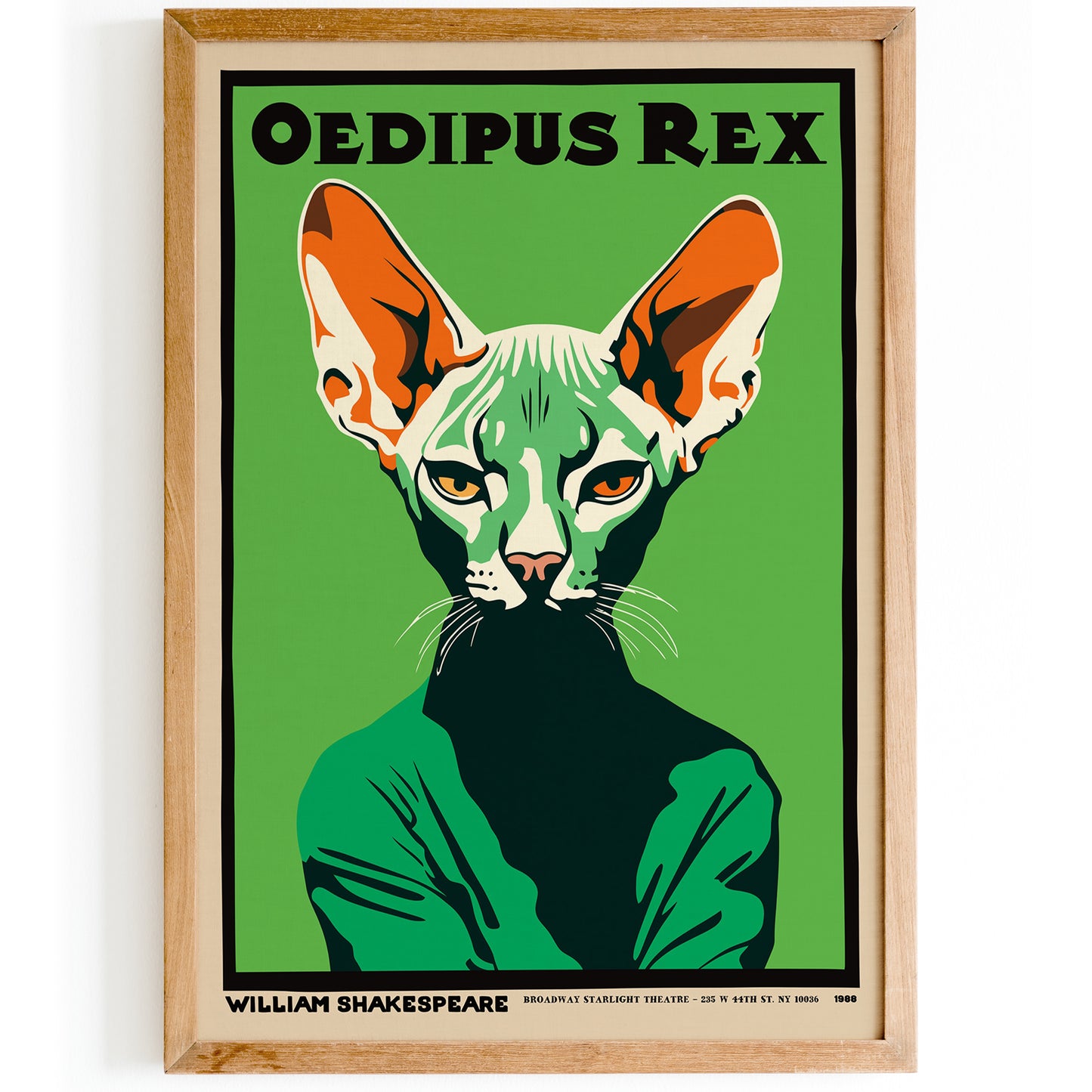 Oedipus Rex - Shakespeare Poster