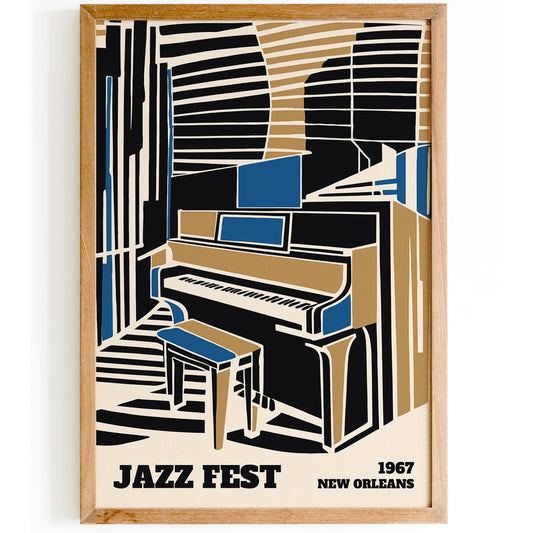 New Orleans Jazz Poster