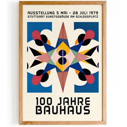 100 Jahre Bauhaus Poster