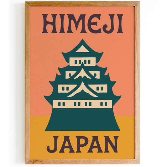Himeji Castle Japan Poster