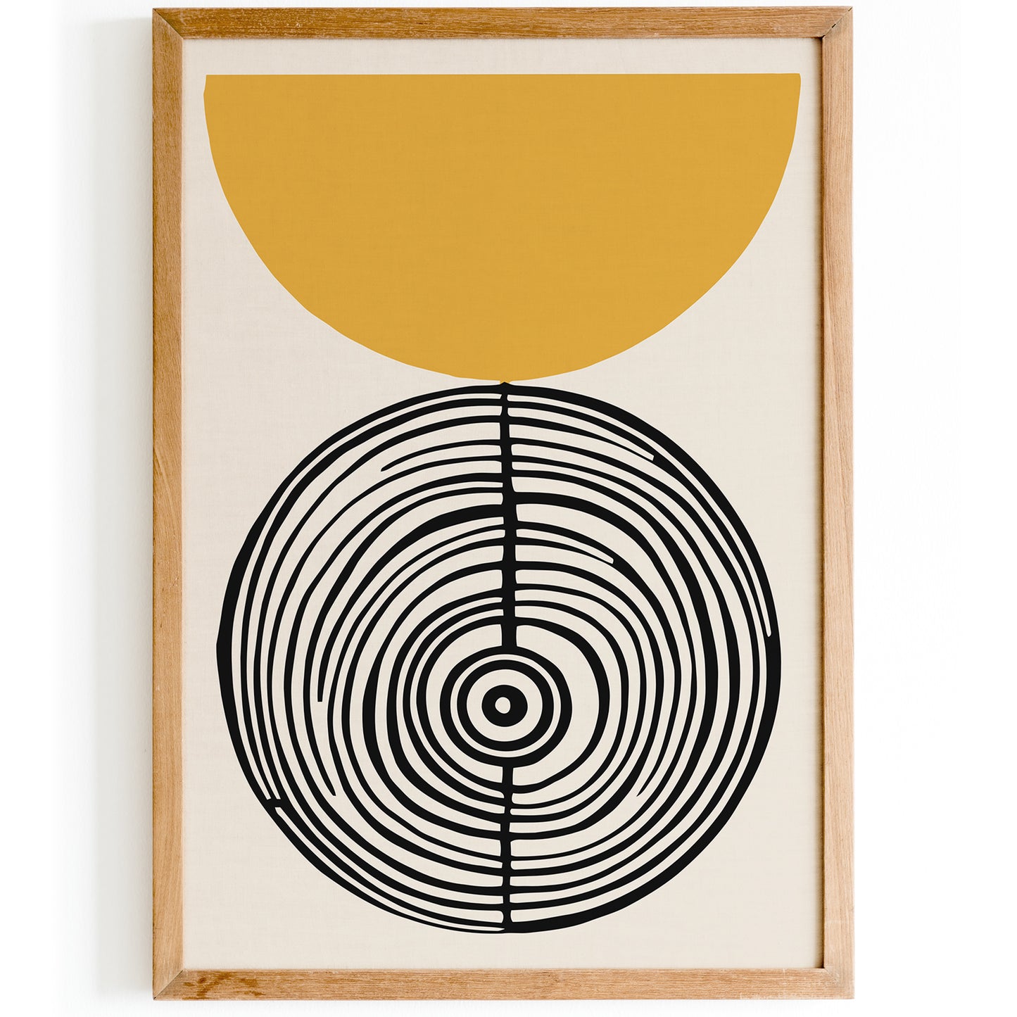 Minimalism Geometric Abstract Poster