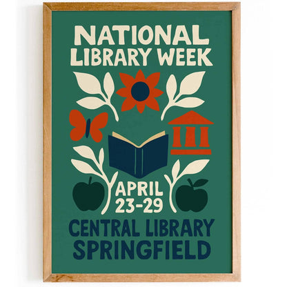 National Library Week Poster Print