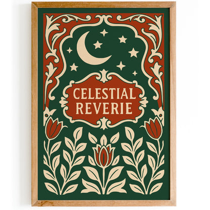 Celestrial Reverie Rococo Poster