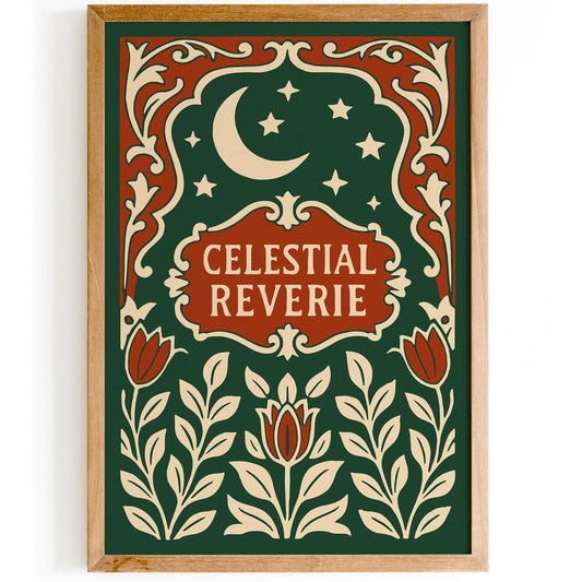 Celestrial Reverie Rococo Poster