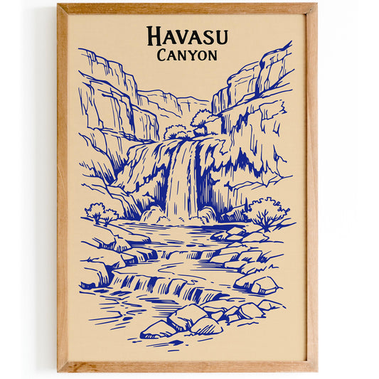 Havasu Canyon Arizona Poster