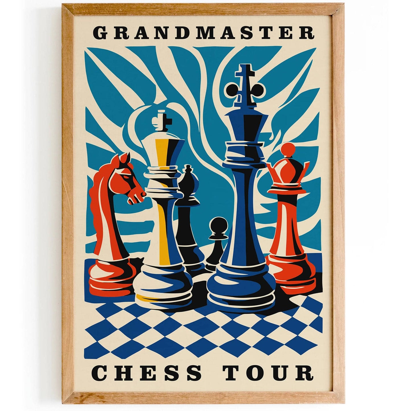 Grandmaster Chess Tour Poster 2025