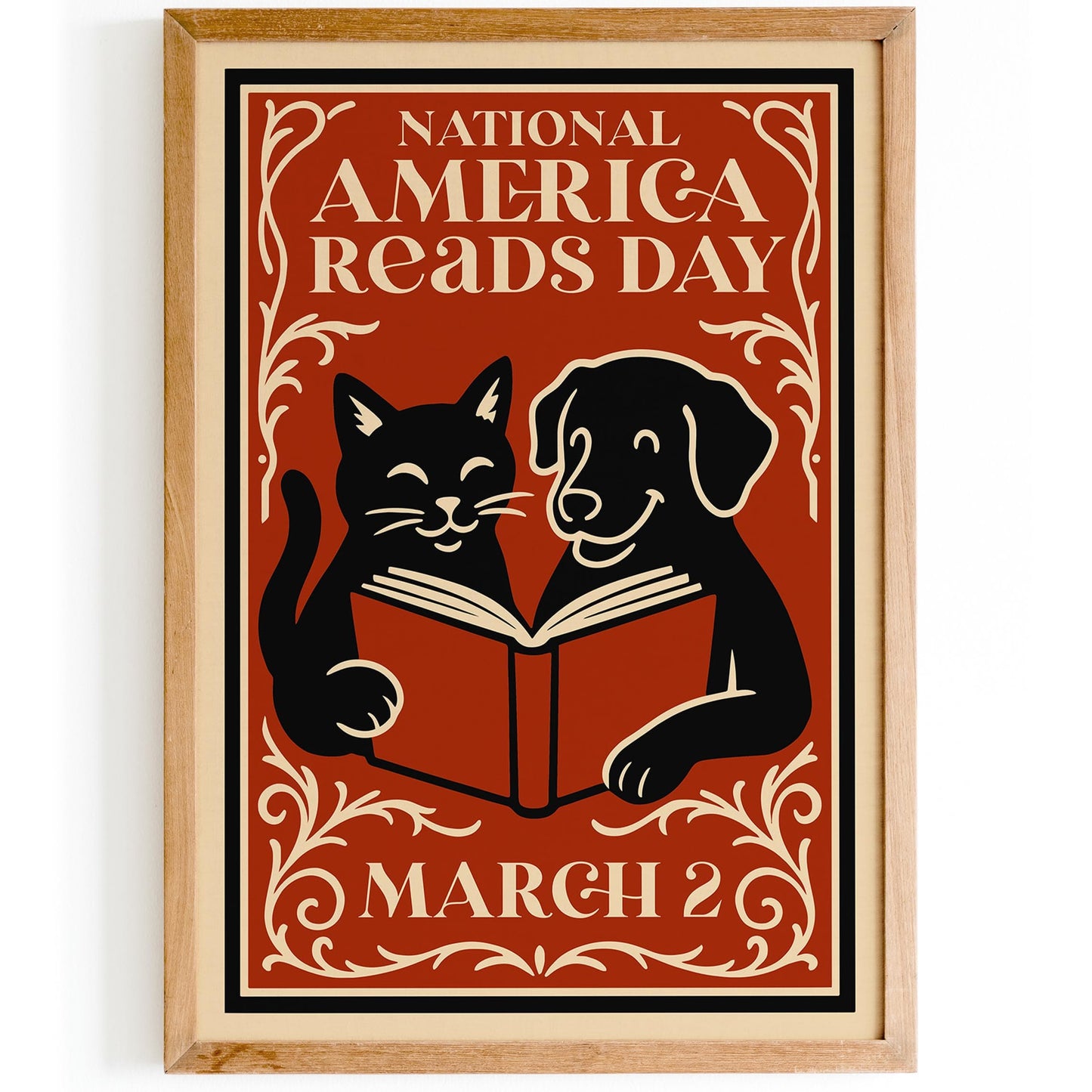National America Reads Day Poster