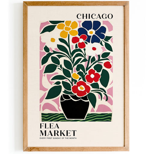 Chicago Flea Market Poster