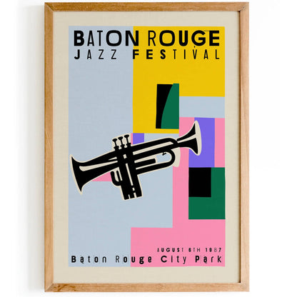 Baton Rouge Jazz Festival Print - HypeSheriff