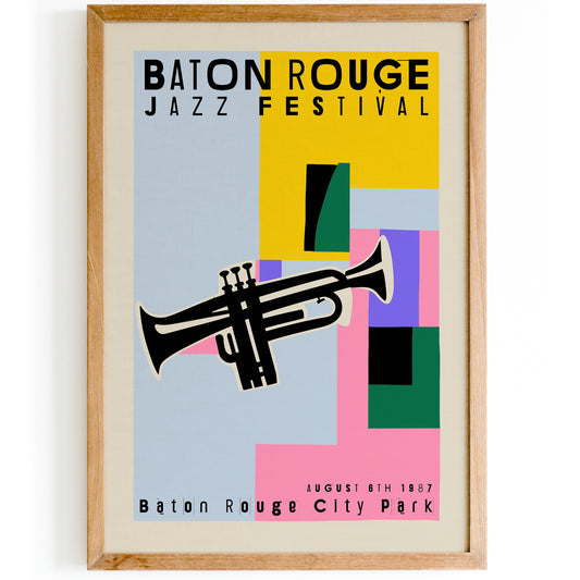 Baton Rouge Jazz Festival Print