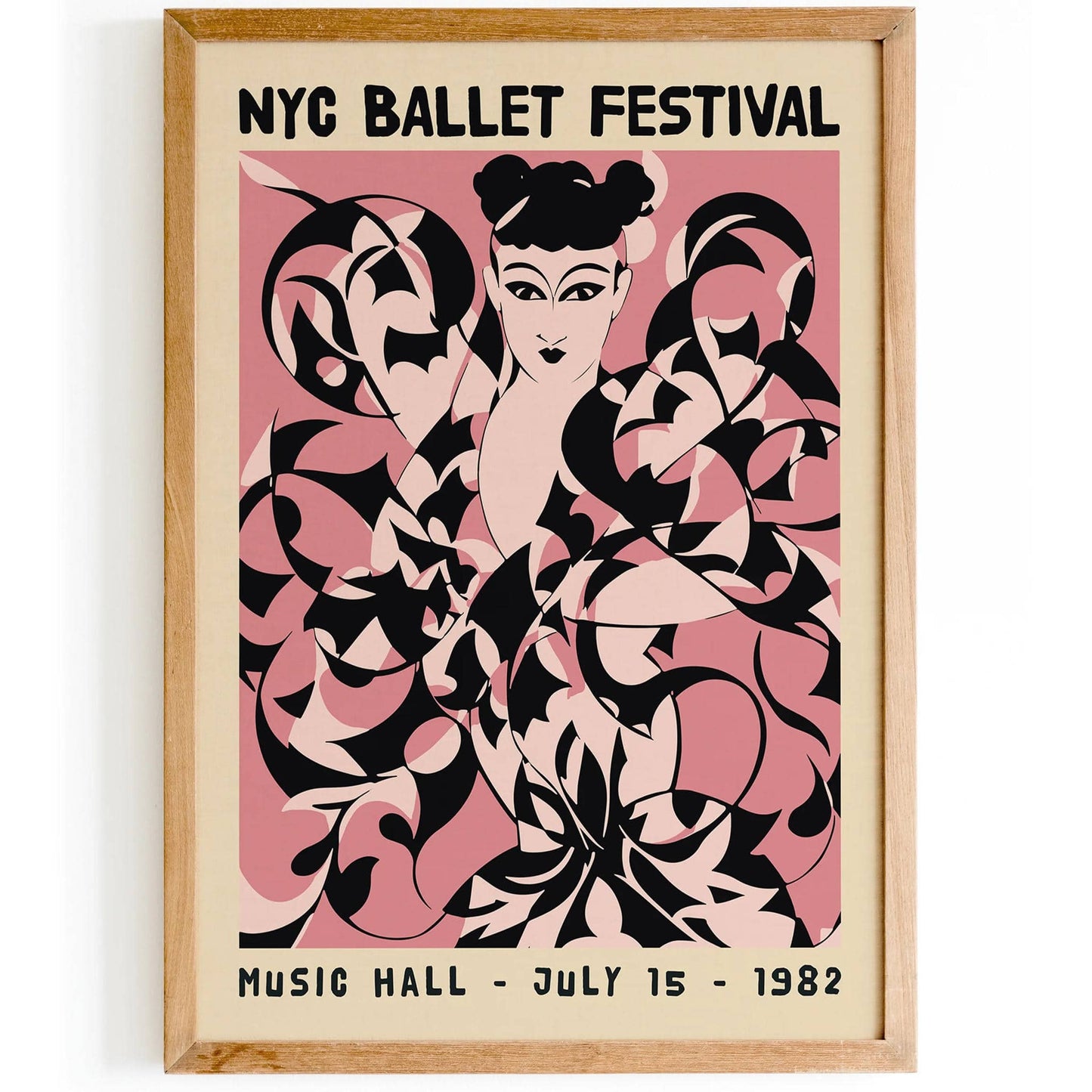 NYC Ballet Festival 1982 Art Print