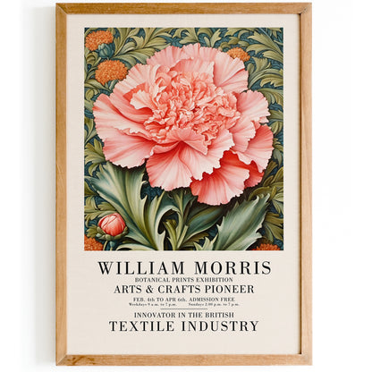 Pink Marigold William Morris Poster