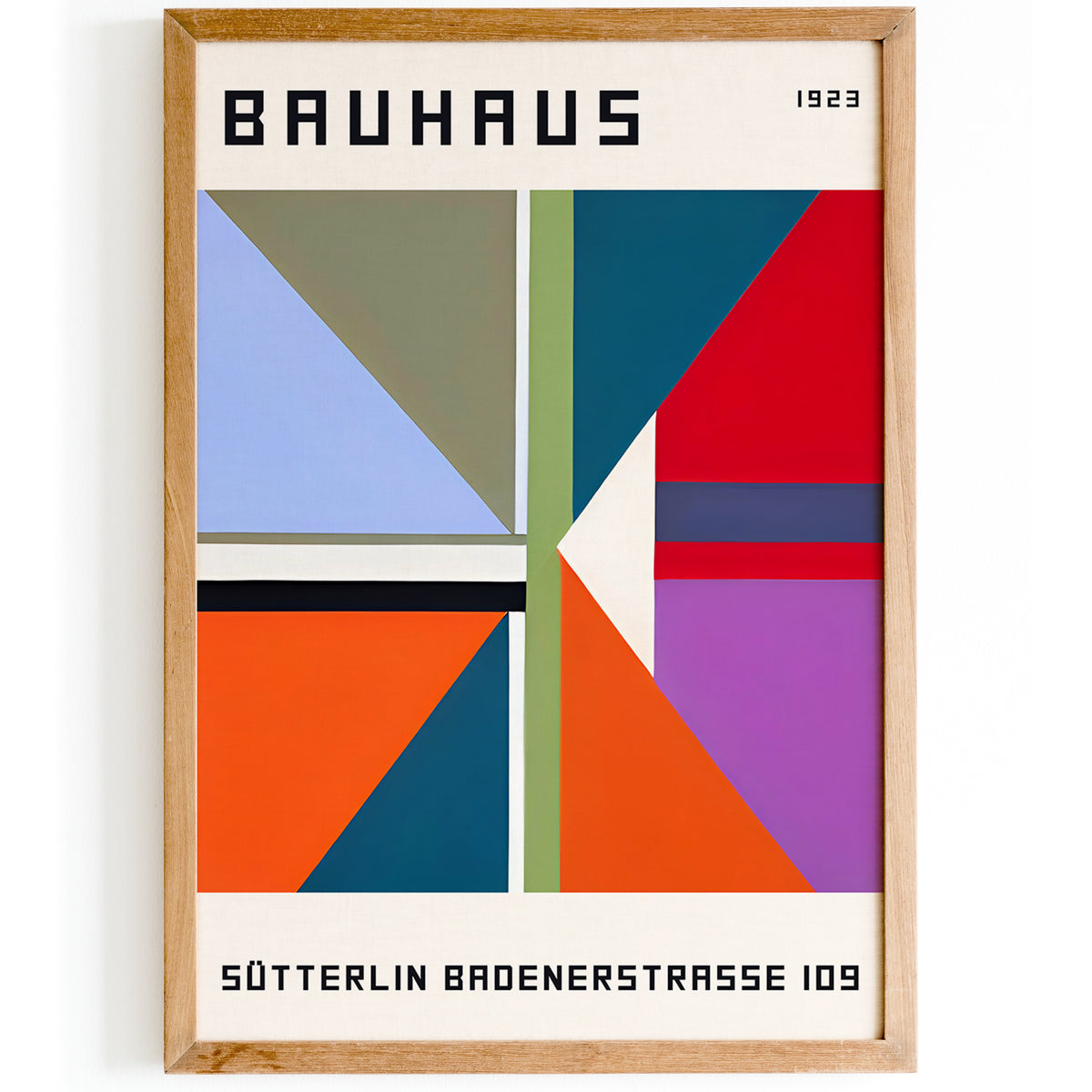 Vintage Bauhaus Poster — HypeSheriff US