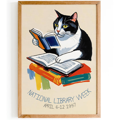 National Library Week Poster Print