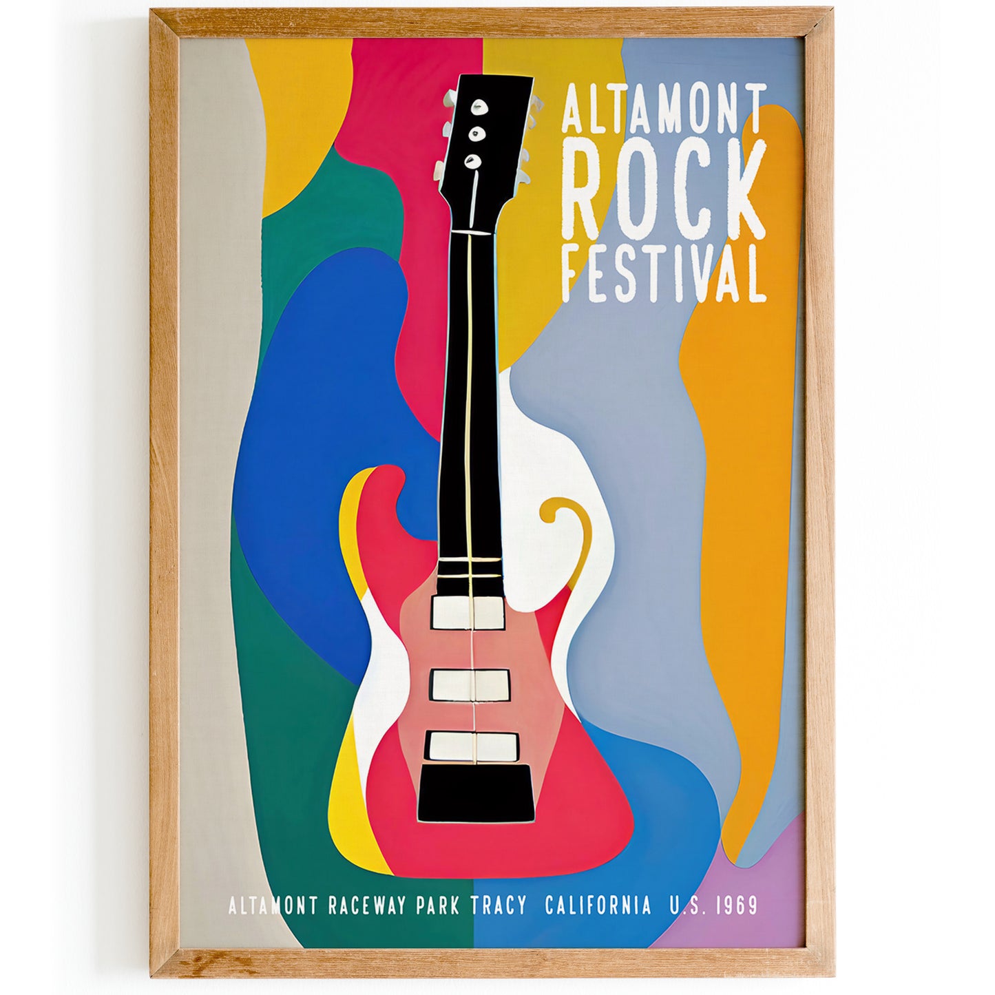 Altamont Rock Festival Poster