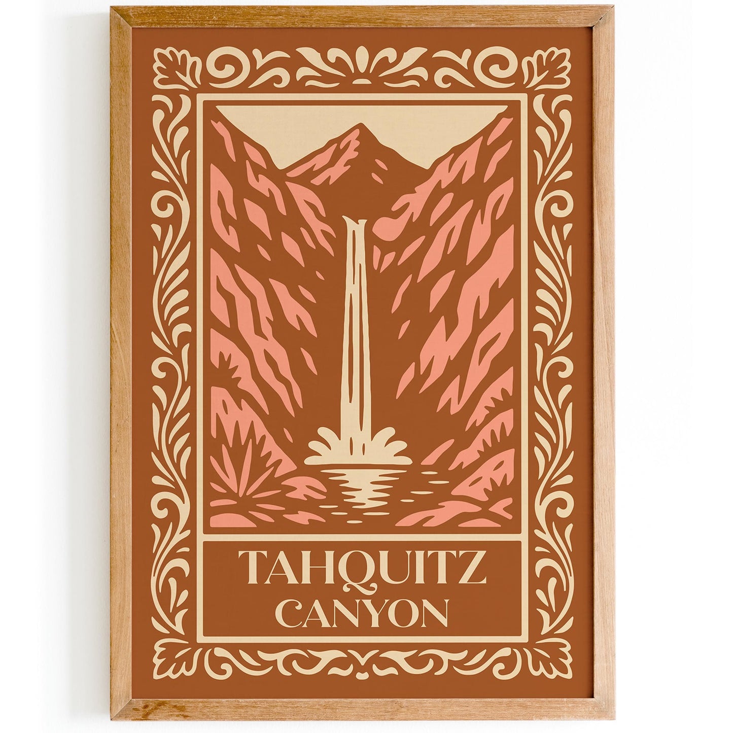Tahquitz Canyon Palm Springs Poster