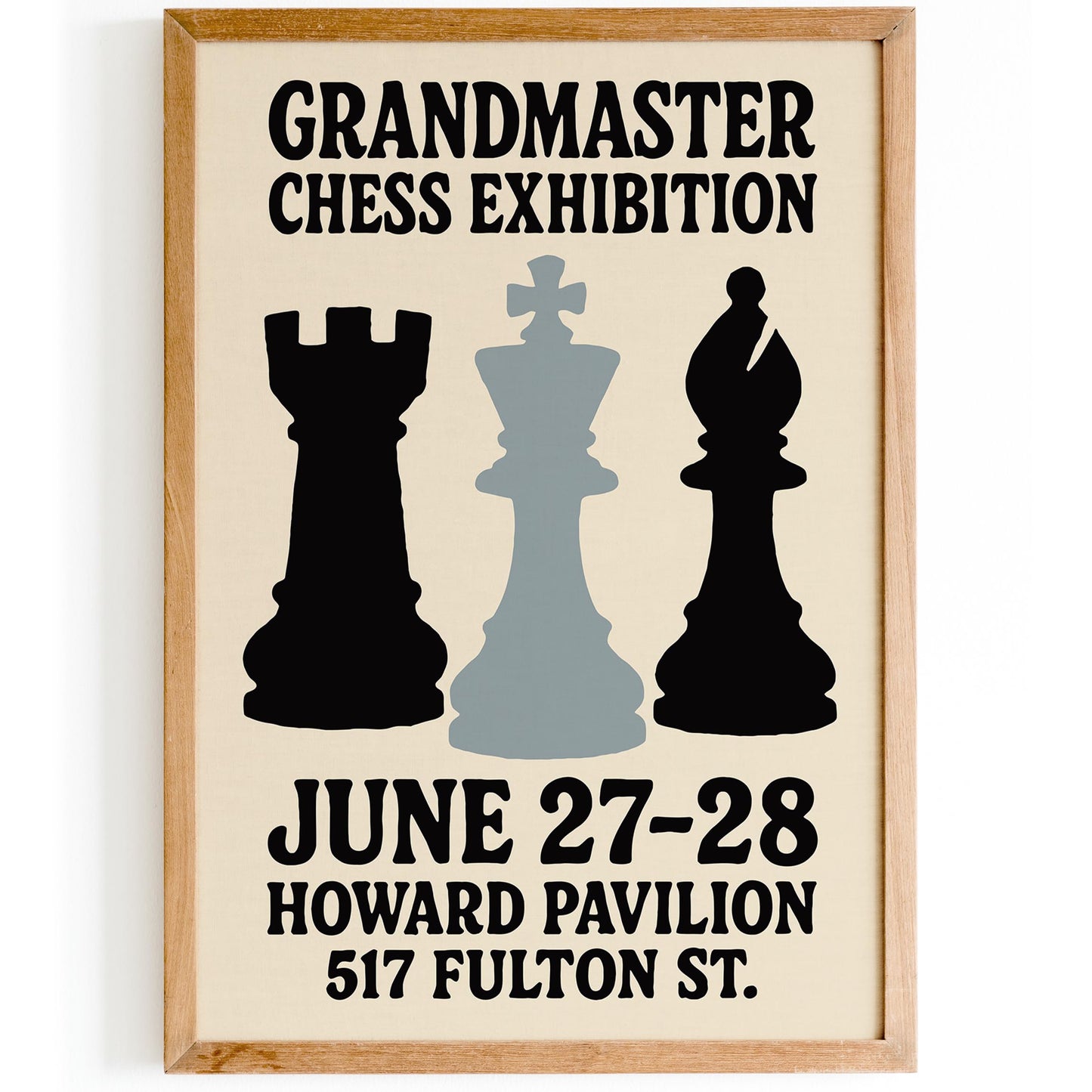Chess Grandmaster Poster