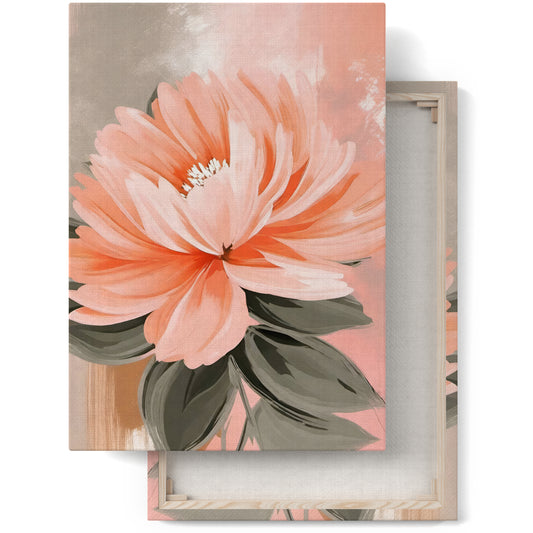 Nature's Poetry: Blossom Flower Canvas Art