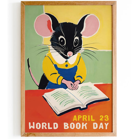 World Book Mouse Poster