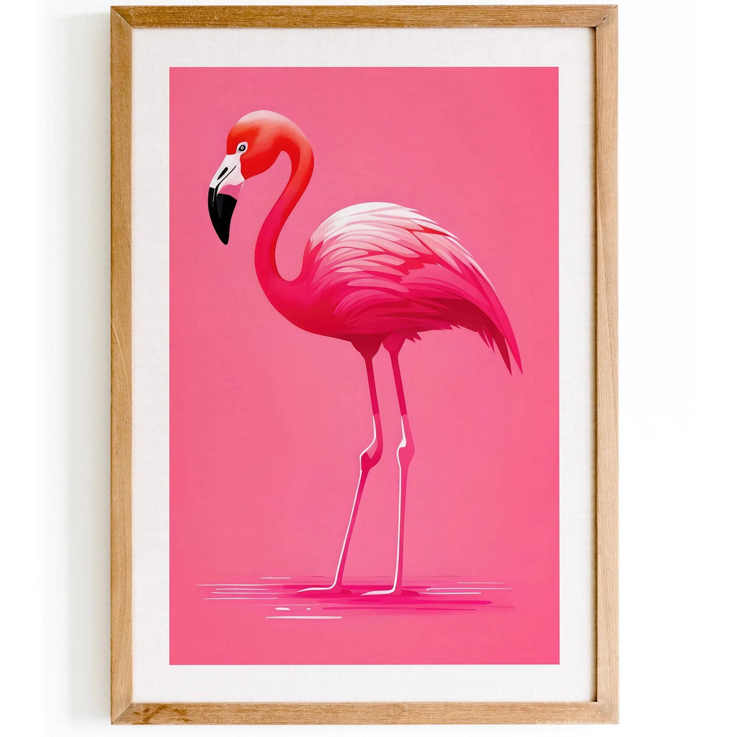 Pink Flamingo Wall Art - HypeSheriff